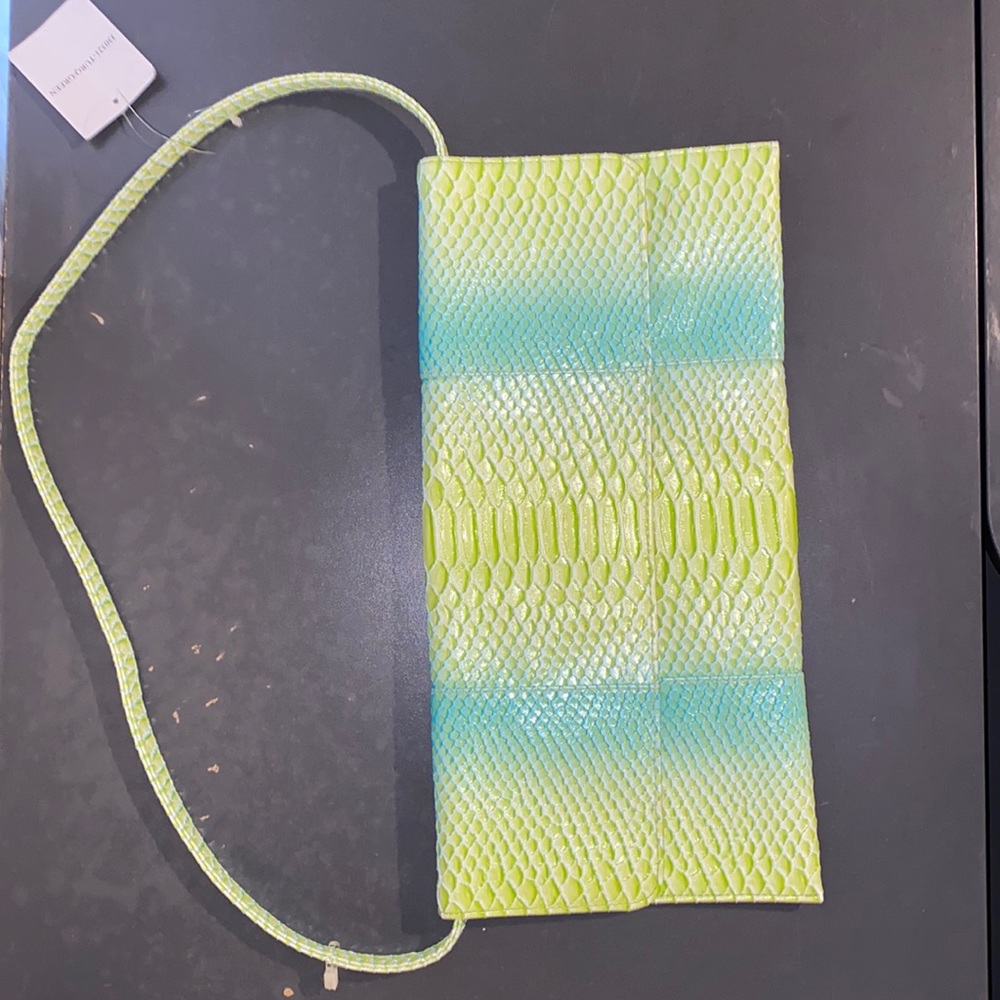 Lime Green & Yellow Shoulder Bag